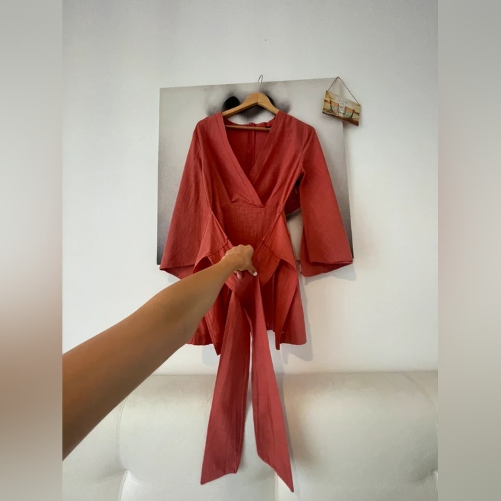 Primark Orange Tank Top, S